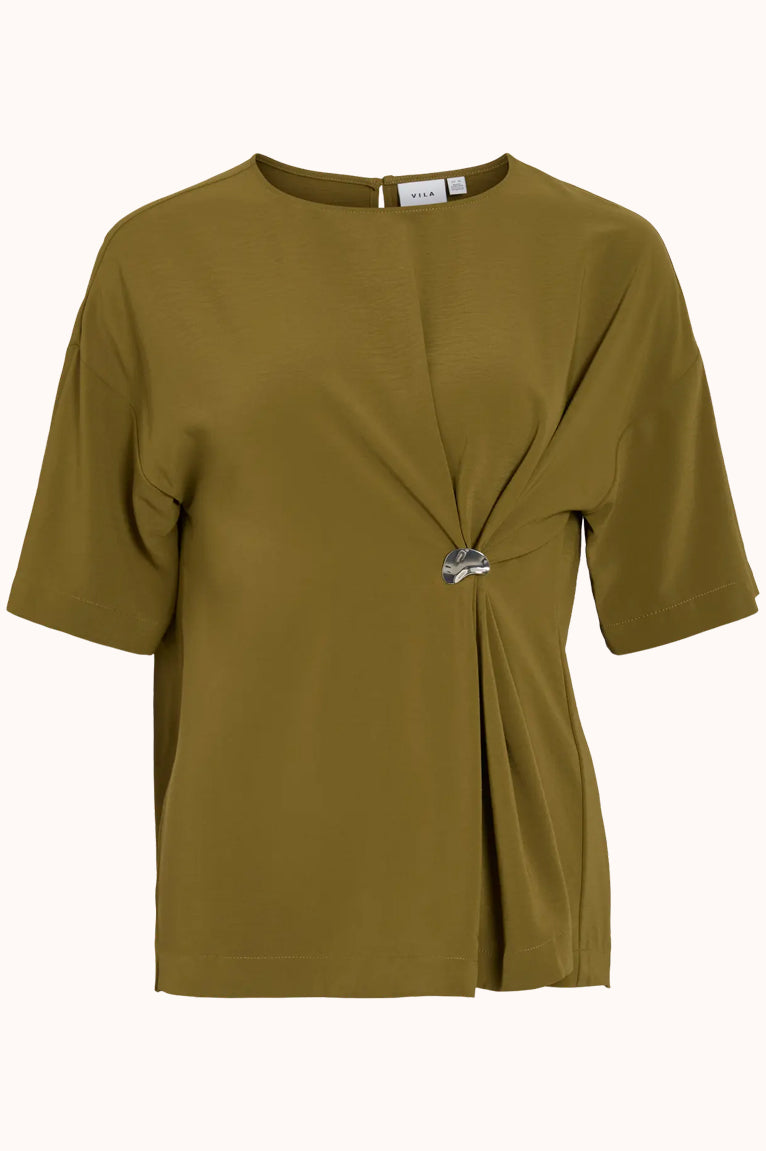 VICAROLINE 2/4 O-NECK TOP