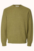 ANRRAGI LS KNIT WOOL CREW NECK