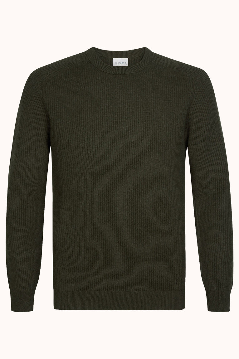 PULLOVER CREW NECK D GREEN