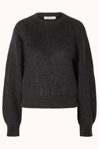 SLWMIRA LS KNIT SHORT O-NECK