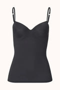 Hanro Allure Padded Bra Camisole Obsidian