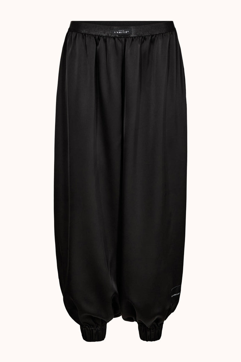 Evita Crop Harem - Zwart