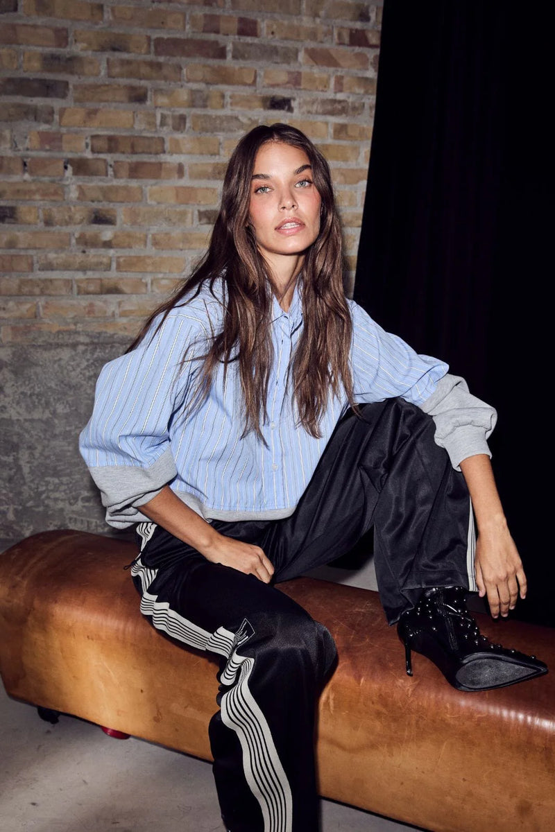 Sweat Mix Blue Stripe