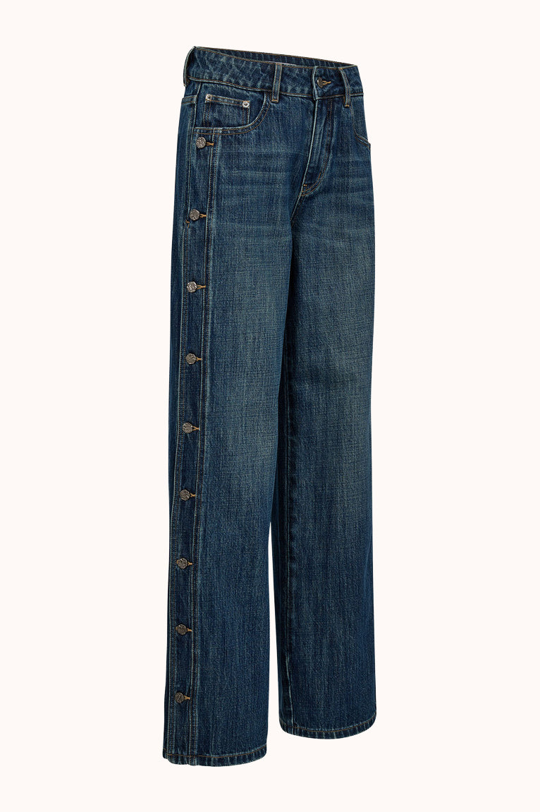 Denize Button Tall Jeans