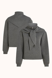 HILDE SWEAT -  Grey melange