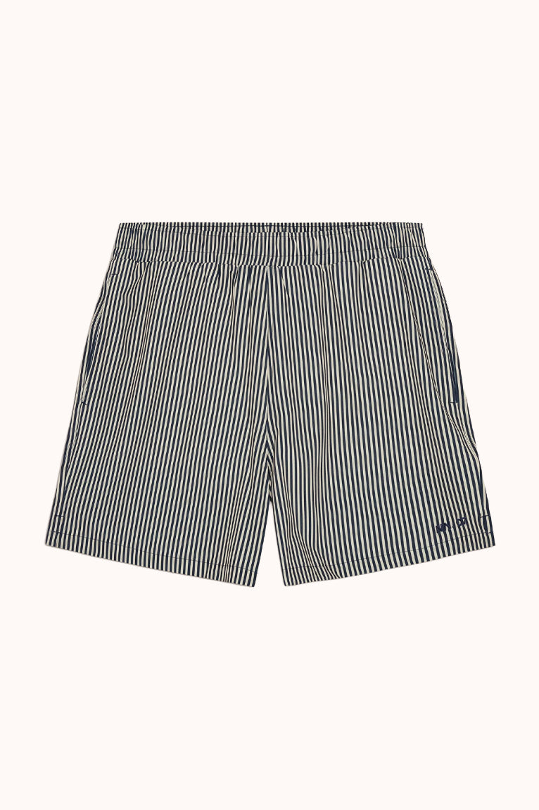 Holiday Shorts 10039 - Navy Stripe