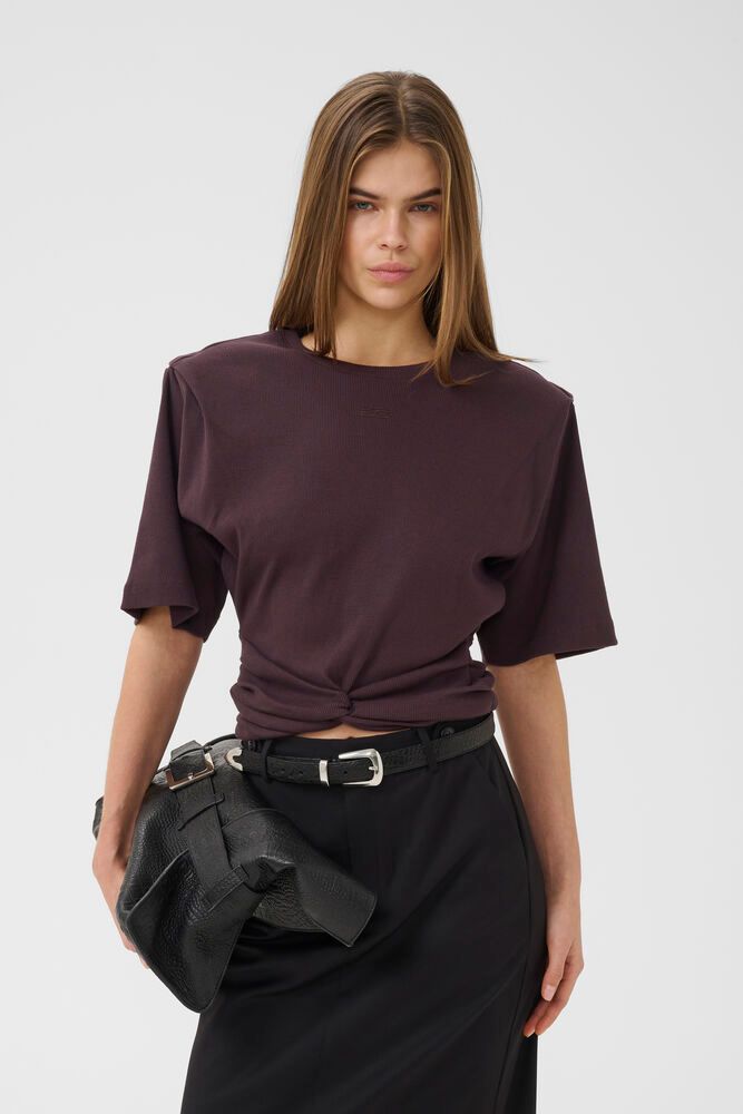 GZbetty tee - Deep Plum