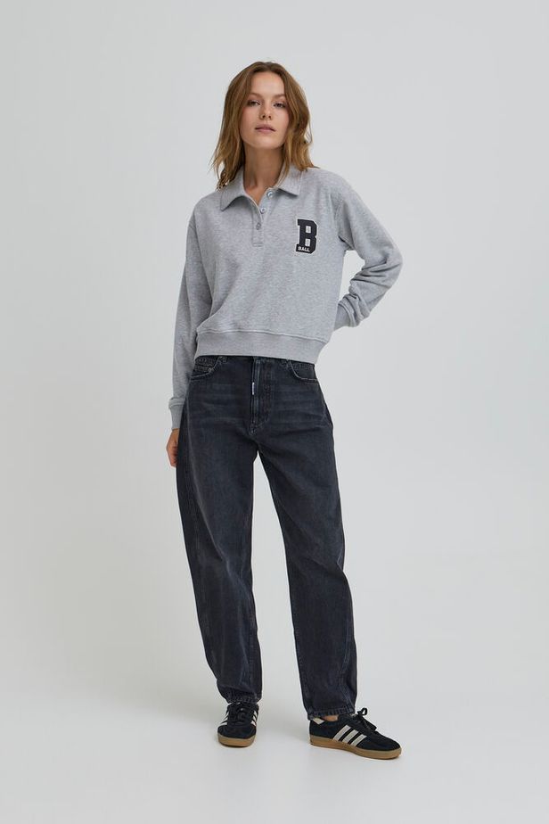 Bariva Polo Sweat - Grijs