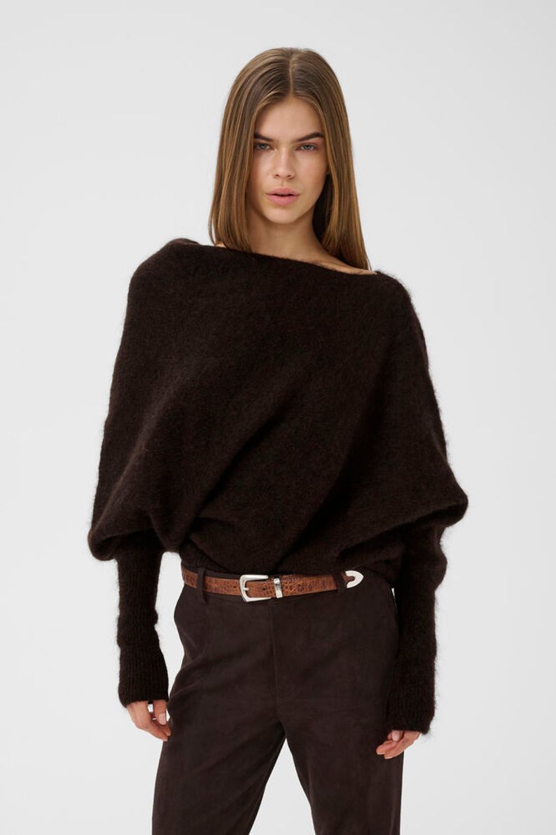 GZdebbie drape pull - Bruin