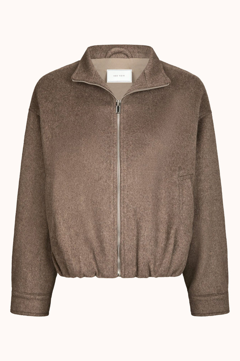 Florine Wool Bomber Jacket