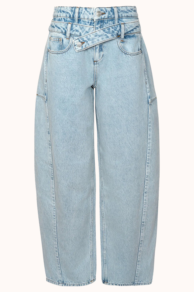 double waistband ballon jeans Marlene