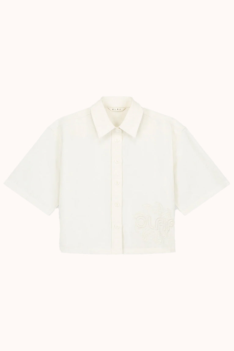 COTTON LINEN SUN SHIRT