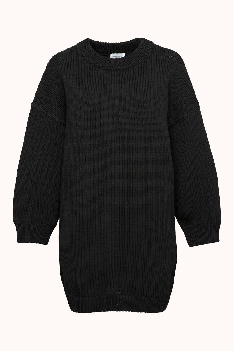 Monti Knitted Dress - Zwart