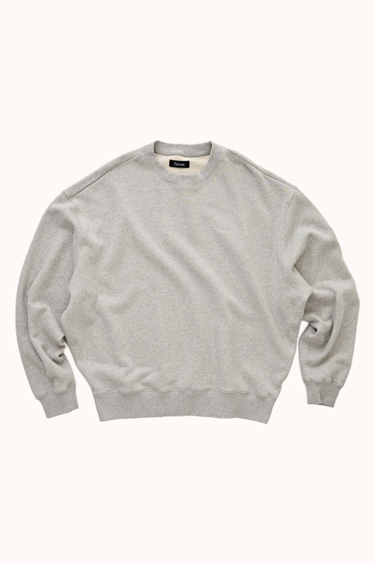 Kelly Sweat Grey Melange - Grijs