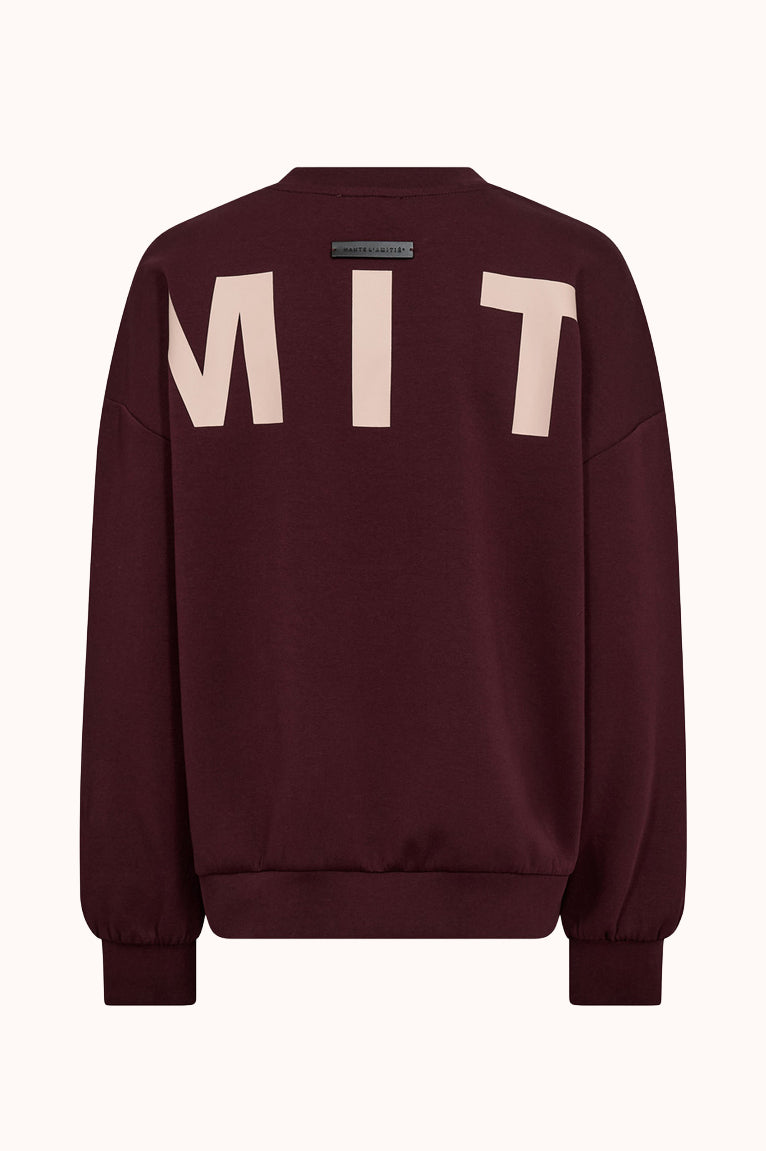Maxi Split Logo Sweat