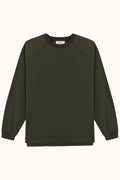 technical sweatshirt khaki