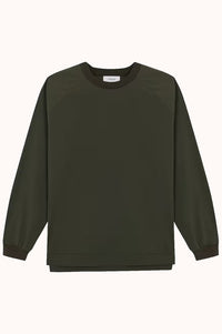 technical sweatshirt khaki