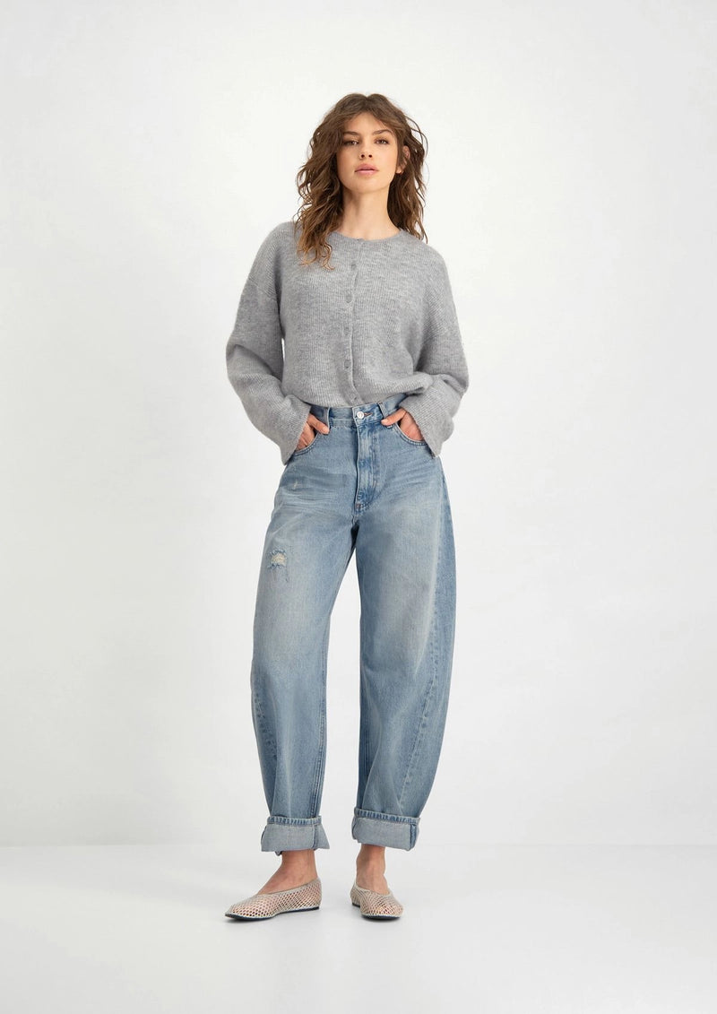 Robin Frostbite - High Waist, Barrel Fit