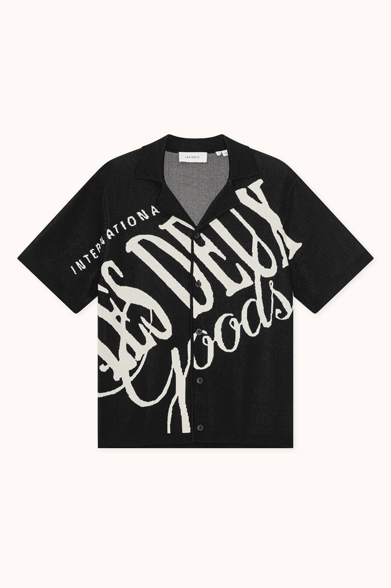 GOODS KNITTED SS - Zwart