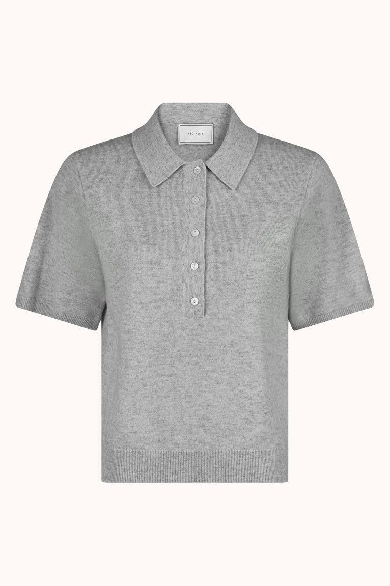 Gracie Knit Polo Tee