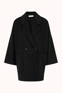 Cape Coat - Zwart