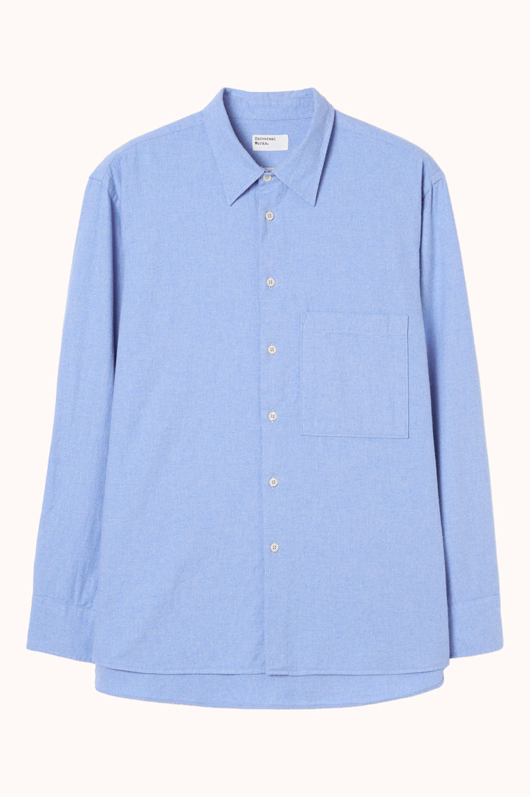 SQUARE POCKET SHIRT BLUE