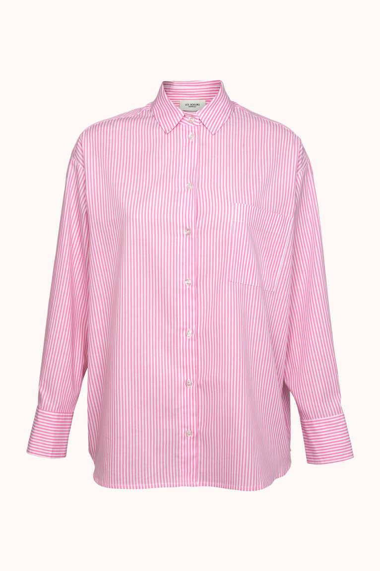 YARA basic shirt - Roze