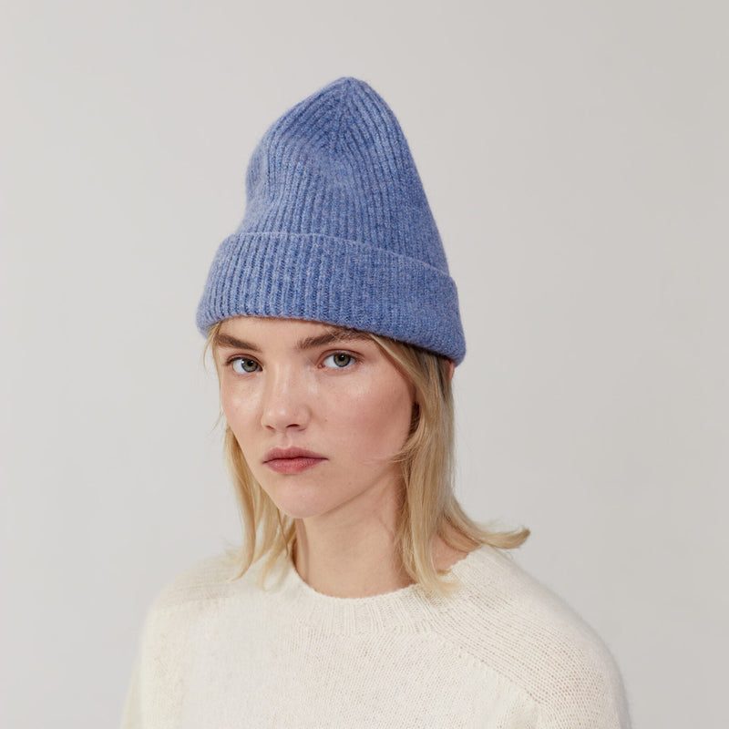 Le Bonnet beanie - washed denim