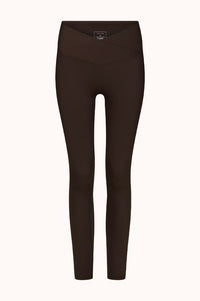 Sabina Wrap Leggings - Burgundy