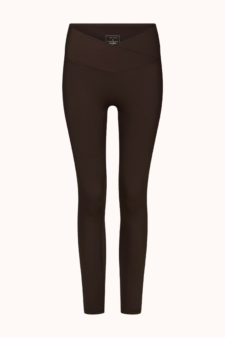 Sabina Wrap Leggings - Burgundy