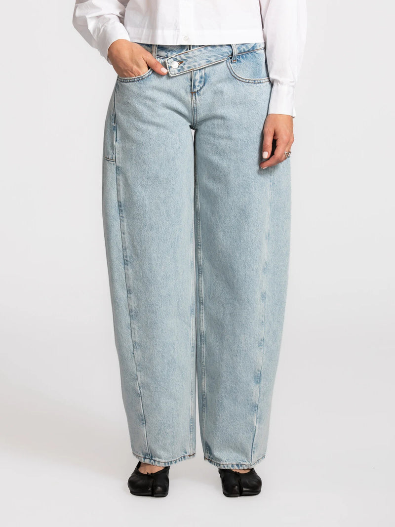 double waistband ballon jeans Marlene