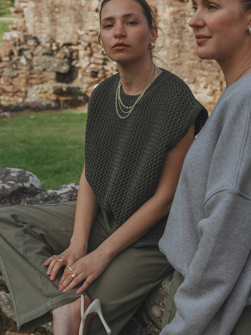 Mori Knitted Top - Groen