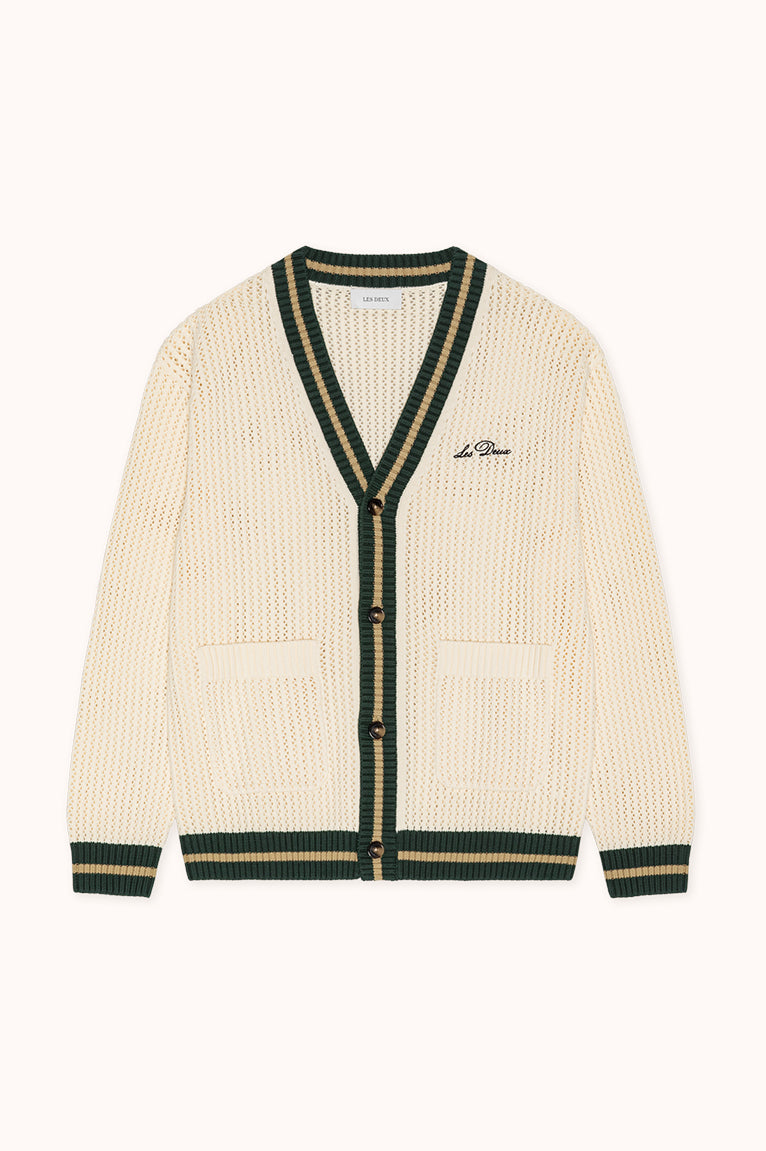 LACE KNITTED CARDIGAN