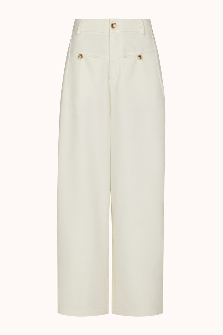 Massie Structure Pants - Ecru