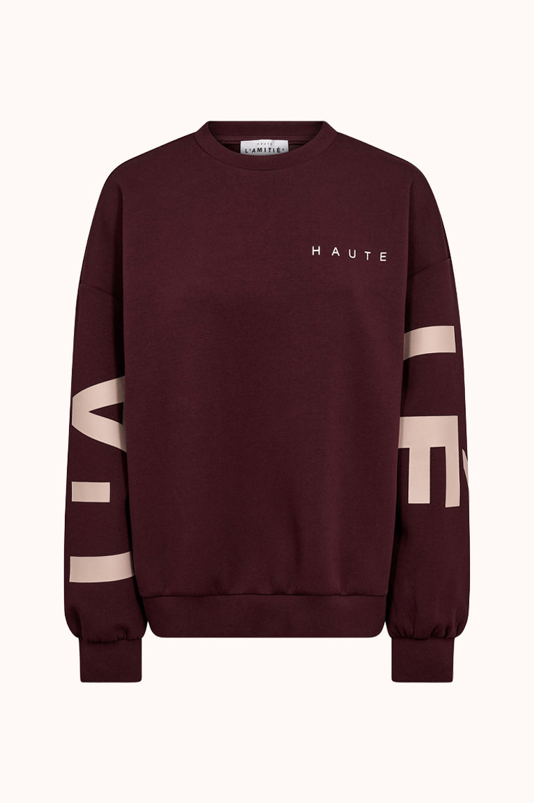 Maxi Split Logo Sweat