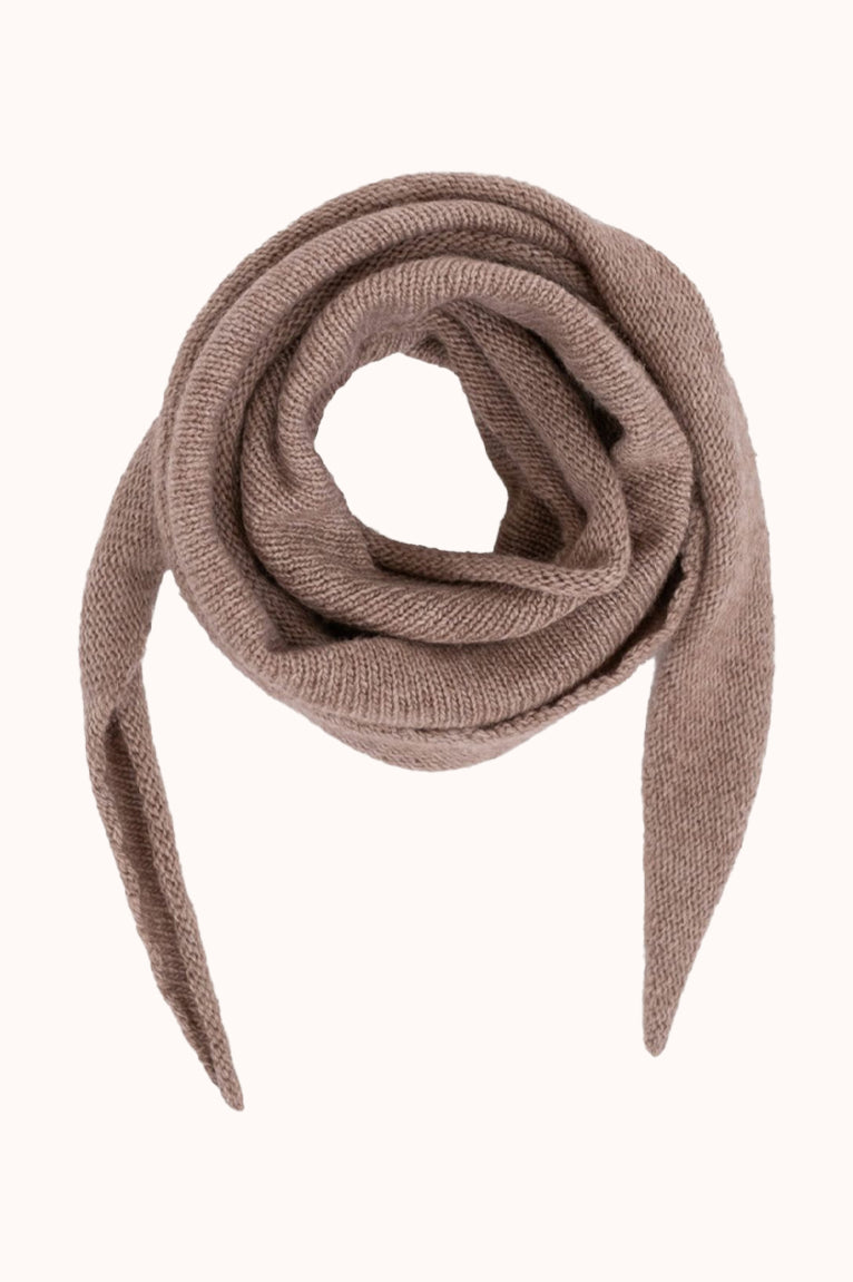 Misty Knit Scarf - Bruin