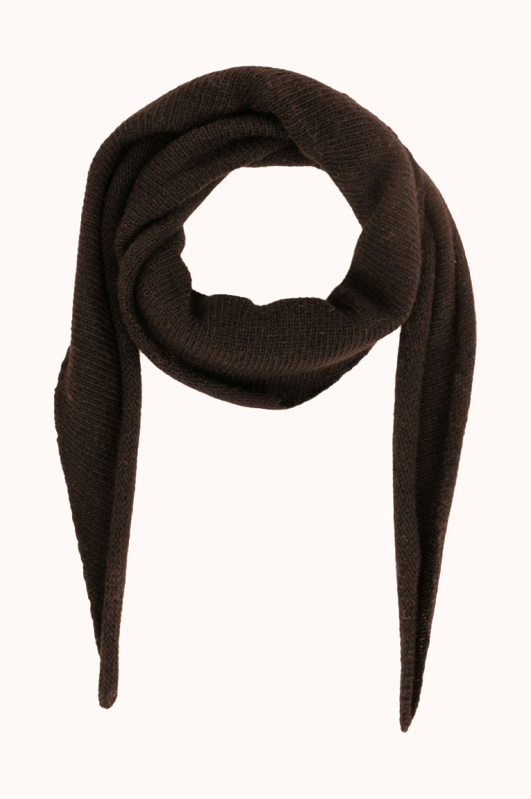 Misty Knit Scarf - Bruin