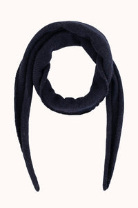 Mitsy Knit Scarf - Navy