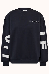 Maxi Split Logo Sweat