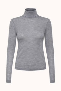 NiniaGZ Wool Rollneck - Grijs