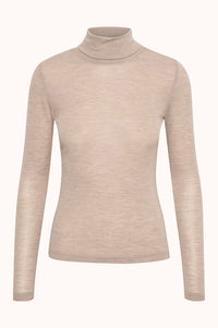 NiniaGZ Wool Rollneck - Sand Melange