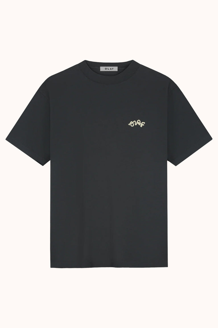 Lasso Signature Tee - Charcoal