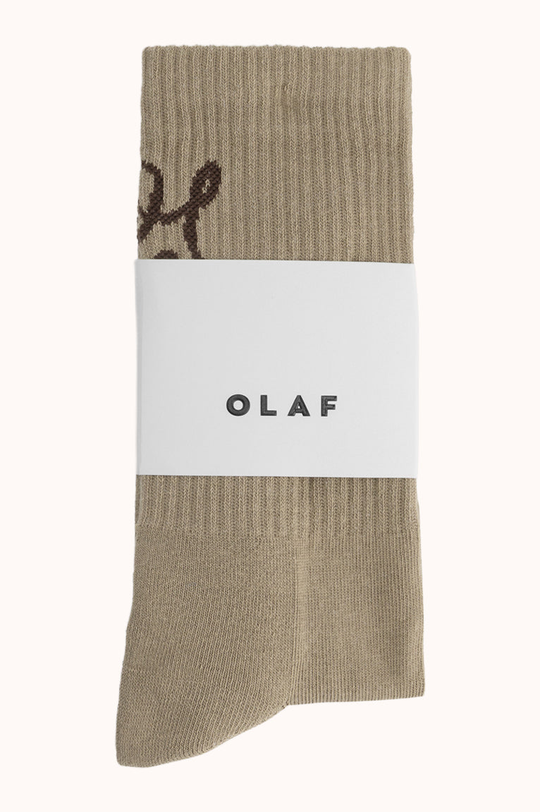 MONOGRAM LOGO SOCKS