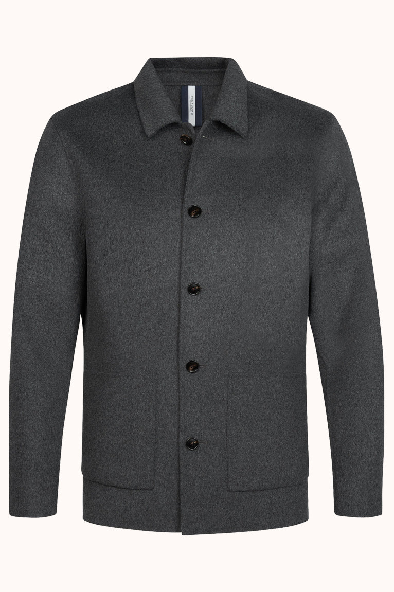 OVERSHIRT WO BASIC ANTHRA