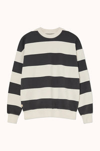 Paiva Dark Navy/Off-White Stripes