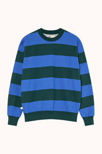 Paiva Dark Green/Yves Blue Stripes