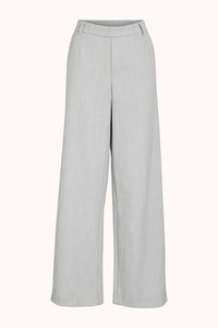 VIVARONE HW WIDE PANT - LIGHT GREY MELANGE