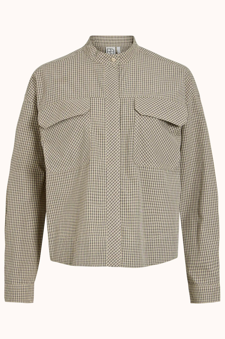ROULUCY L/S CHINA COLLAR SHIRT