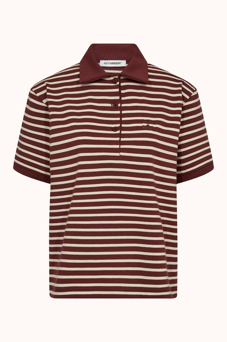 HayesCC Polo SS Tee - Strepen