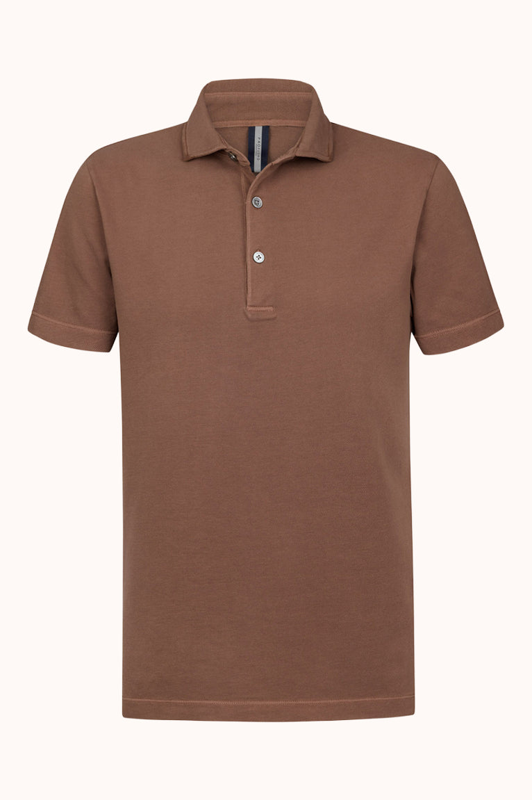 Clay Garment Dye polo